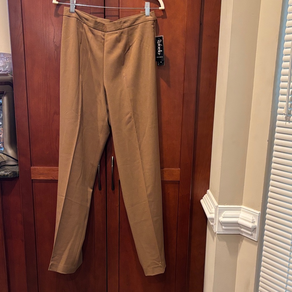 Rafaella Women's Classic Brown Trousers